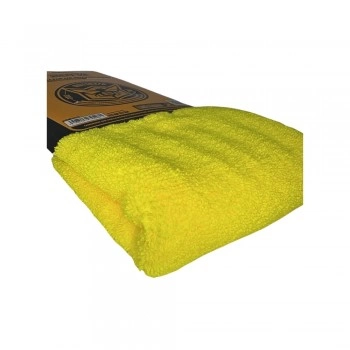 TOALHA DE MICROFIBRA EM URDIRA AMARELA 60X40CM