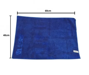 TOALHA DE MICROFIBRA AZUL 60X40CM